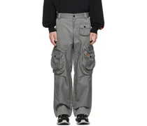 Gray Ex-Ray Cargo Pants