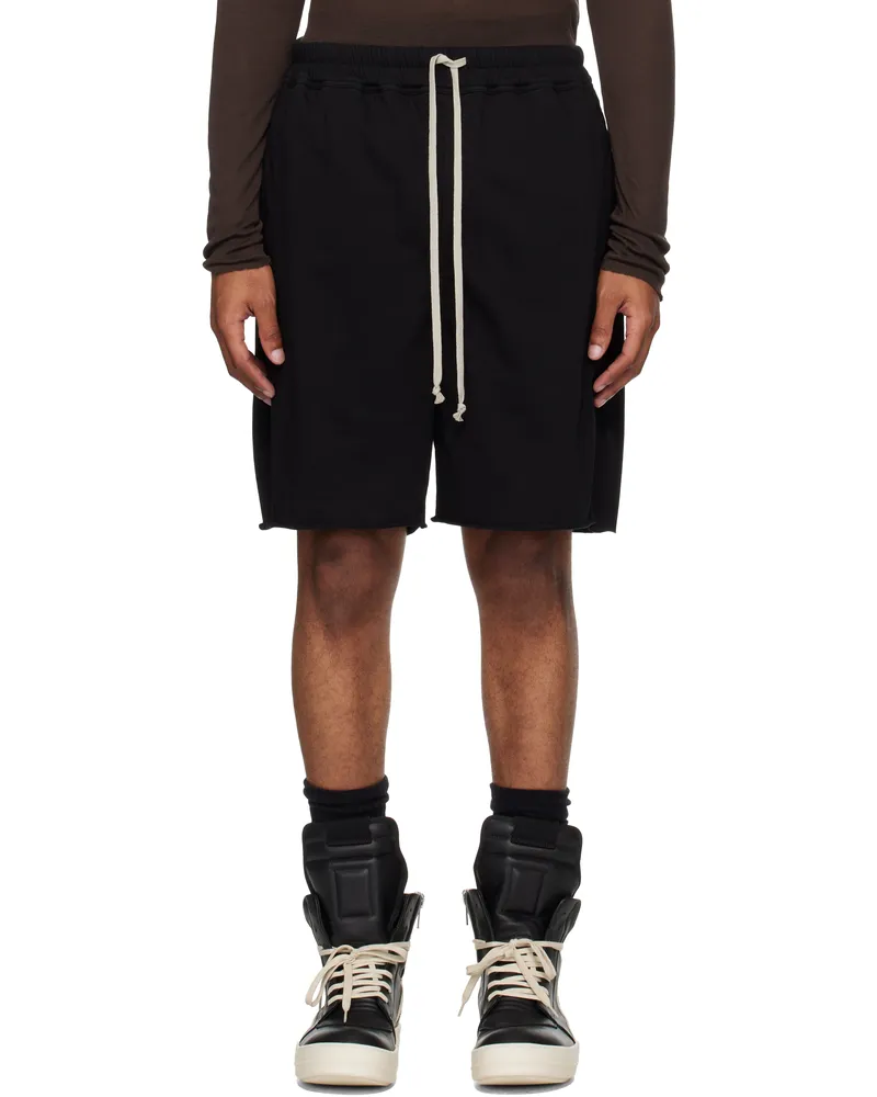 Rick Owens Black Concordians Boxers Shorts 09