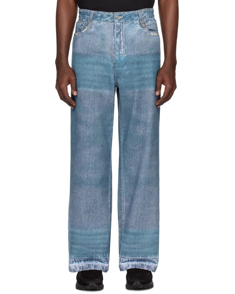 Wooyoungmi Blue Color Development Jeans 988l