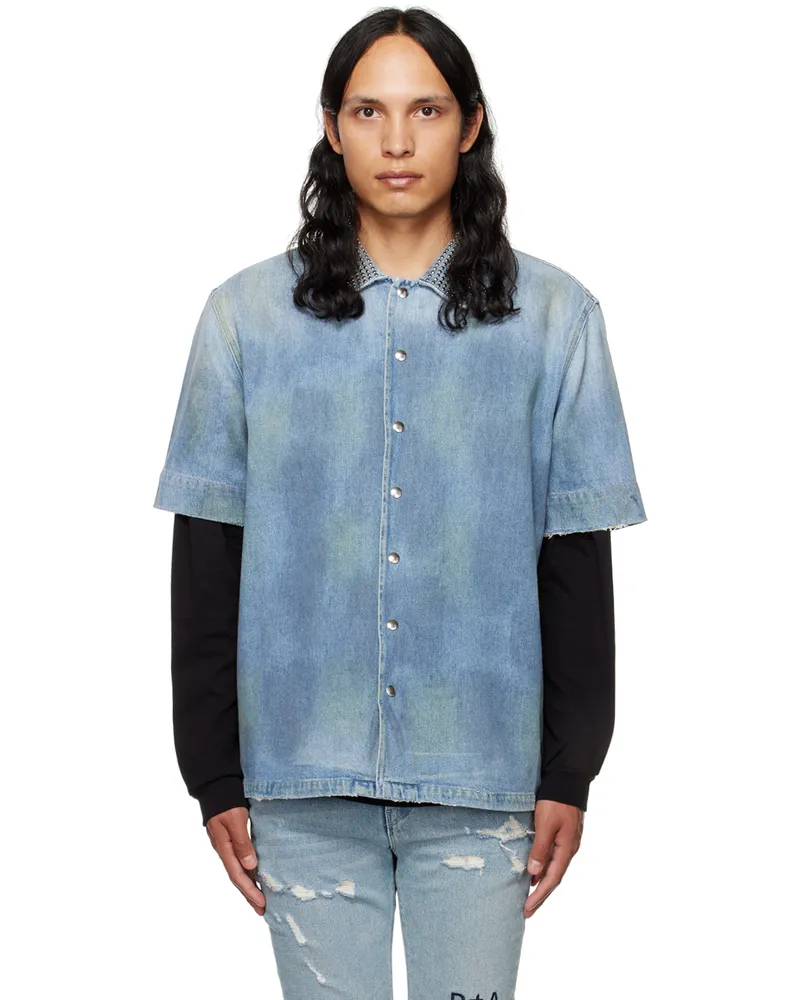 RTA Blue Randy Shirt Aged