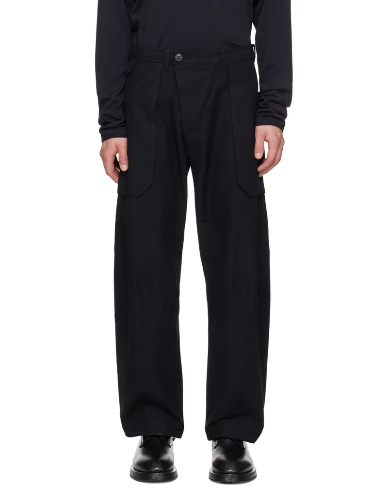 Jan-Jan Van Essche Black #82 Trousers Black