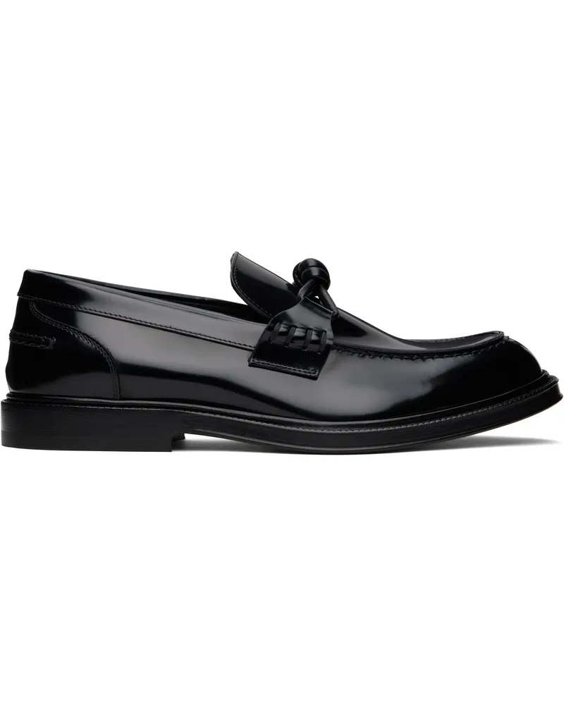 Bottega Veneta Black Astaire Loafers 1000