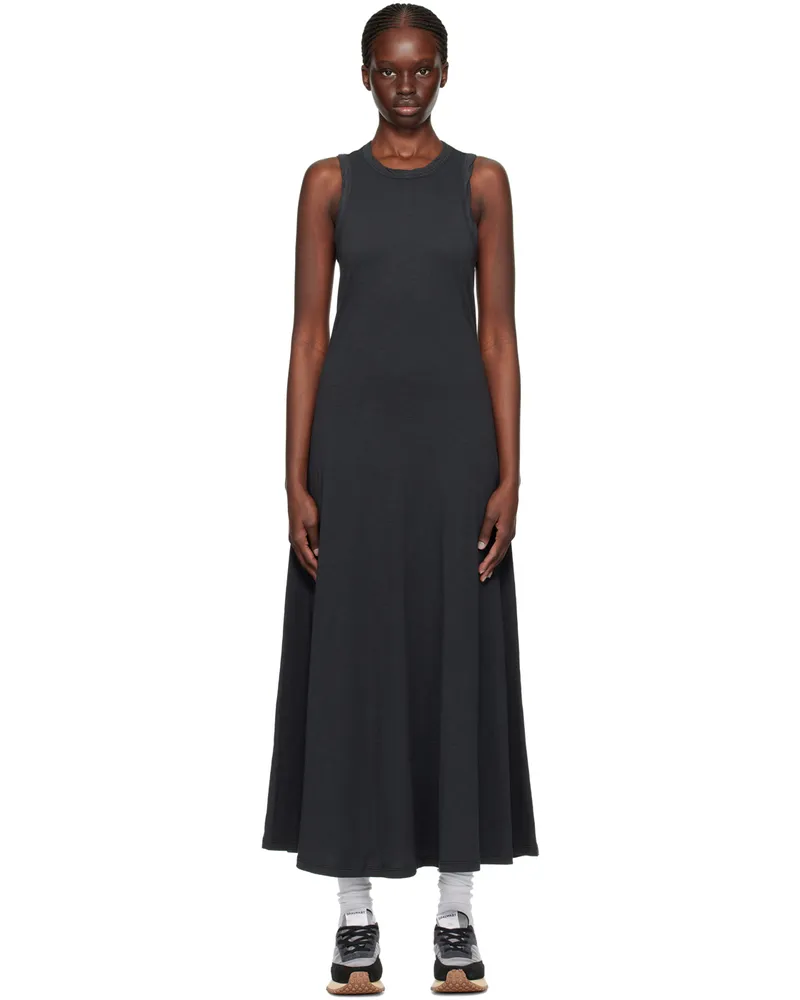 Rag & Bone Black Sadie Maxi Dress Black