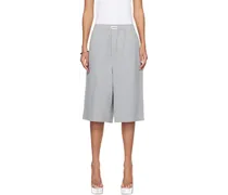 Gray Spa Shorts