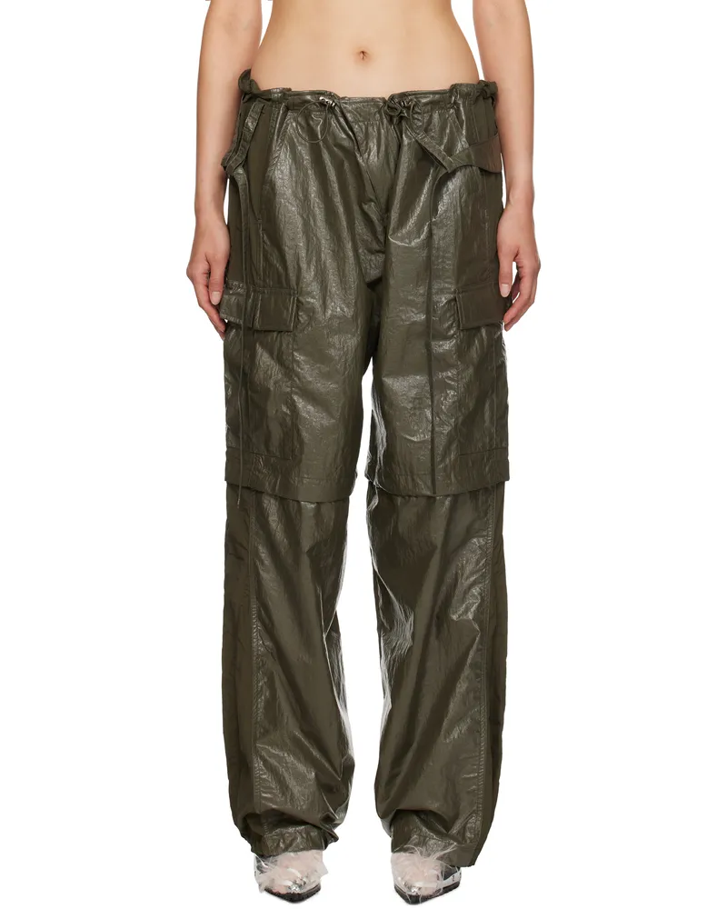 Andersson Bell Khaki Ottolinger Edition Adjustable Parachute Cargo Pants Khaki