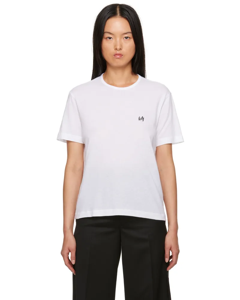 Ann Demeulemeester White Dagmar T-Shirt 001