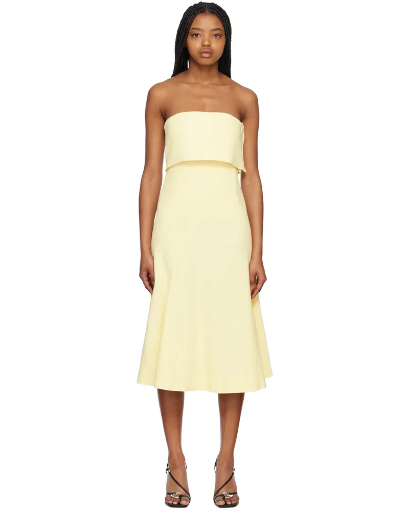 BITE Studios Yellow Artist Minidress Lemon