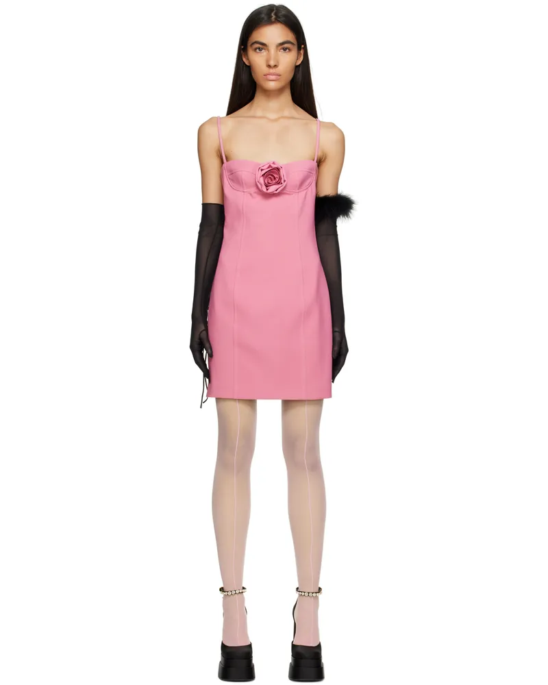 Blumarine Pink Rose Minidress N0730