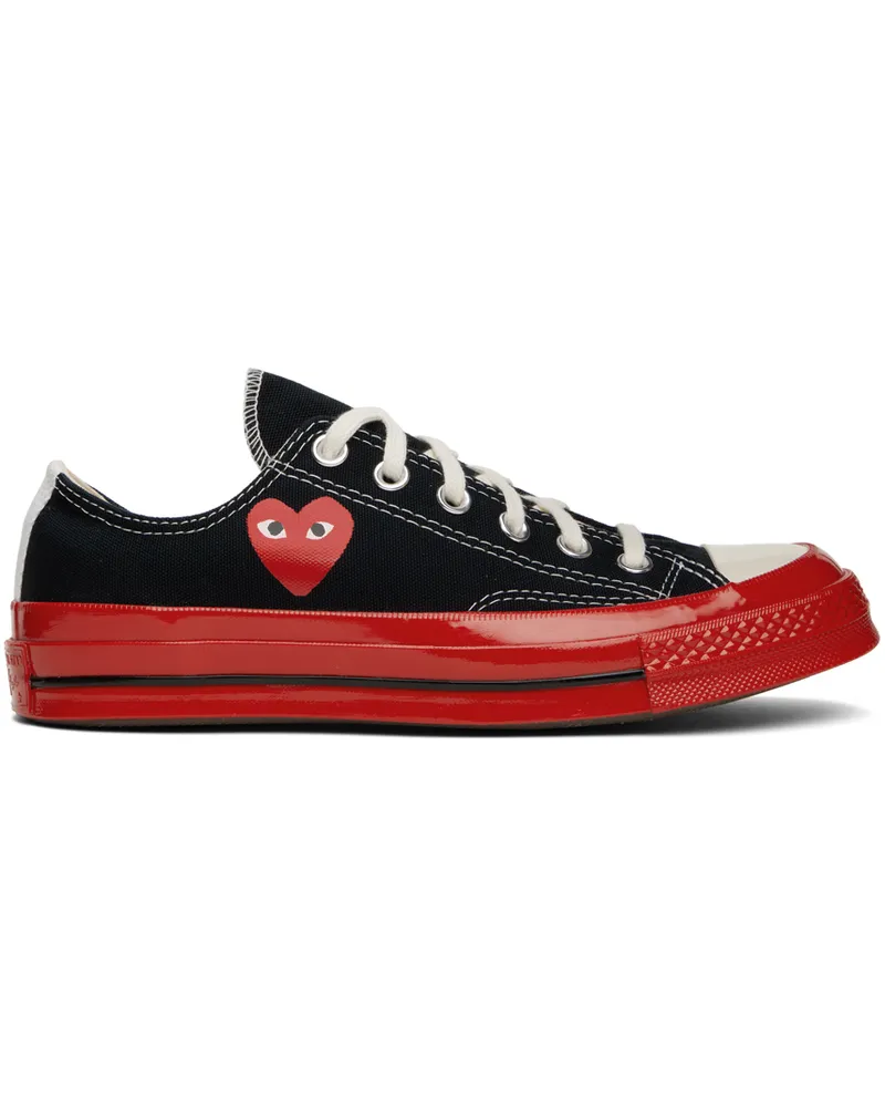 Comme des Garçons Black & Red Converse Edition Chuck 70 Sneakers Black