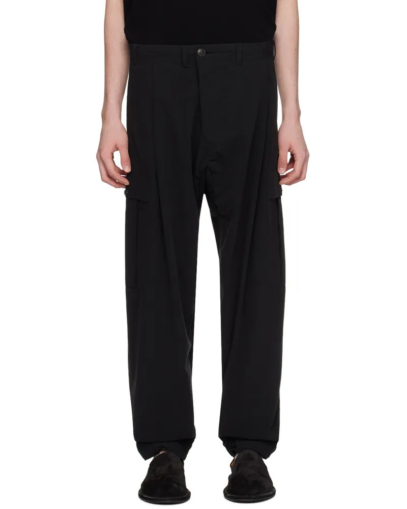 Jan-Jan Van Essche Black #79 Cargo Pants Black