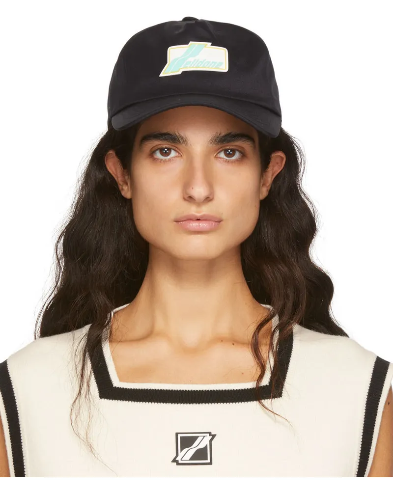 WE 11 DONE Navy Logo Wappen Cap Navy