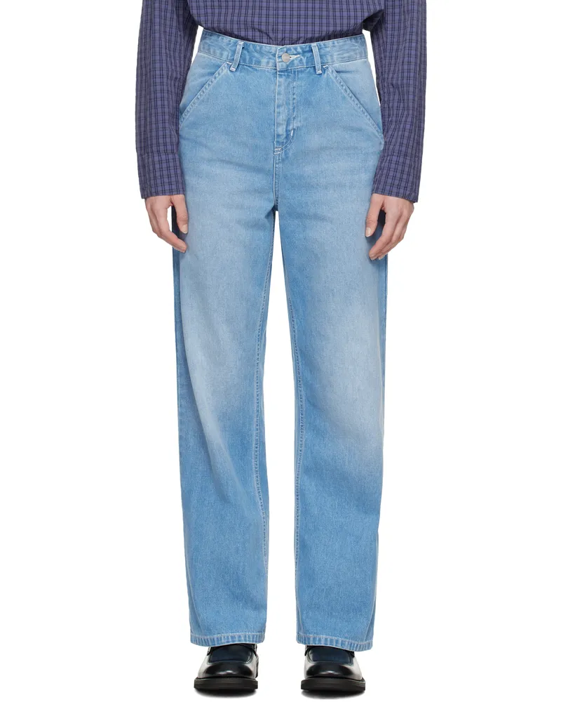 Carhartt WIP Blue Simple Jeans Blue