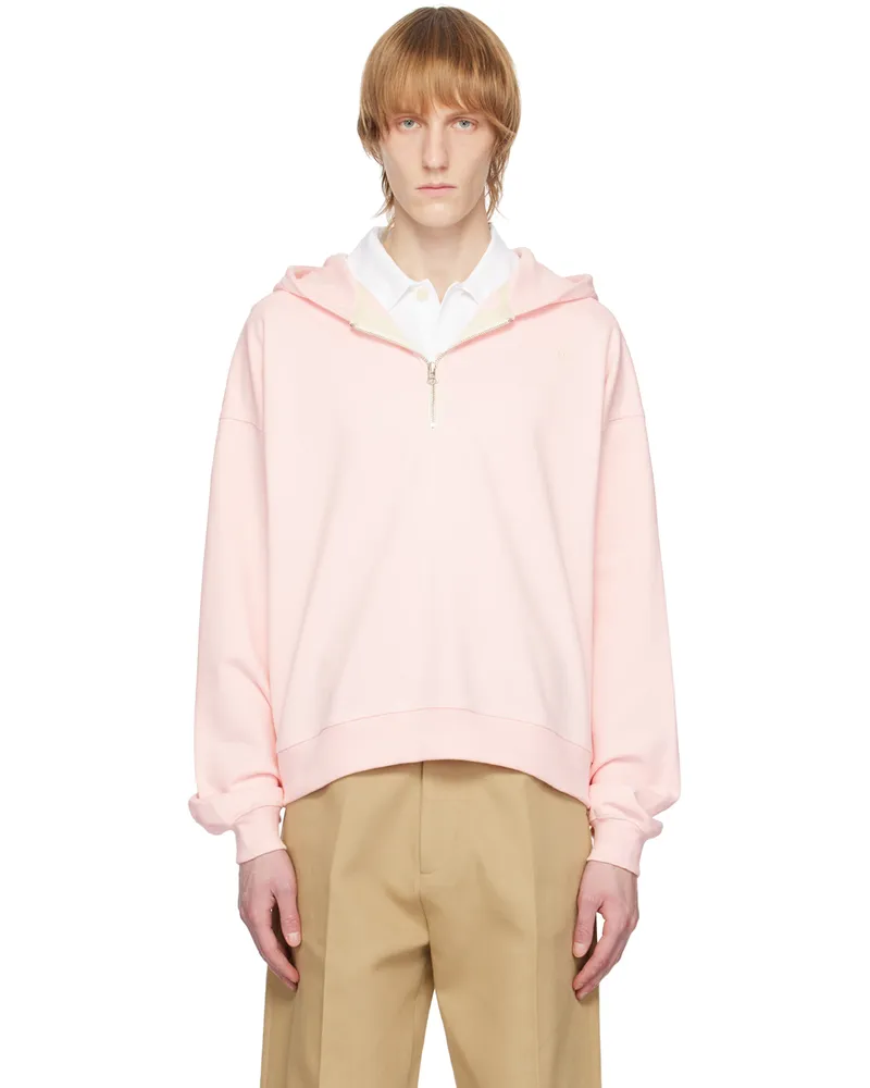 RECTO SSENSE Exclusive Pink Hoodie Pk