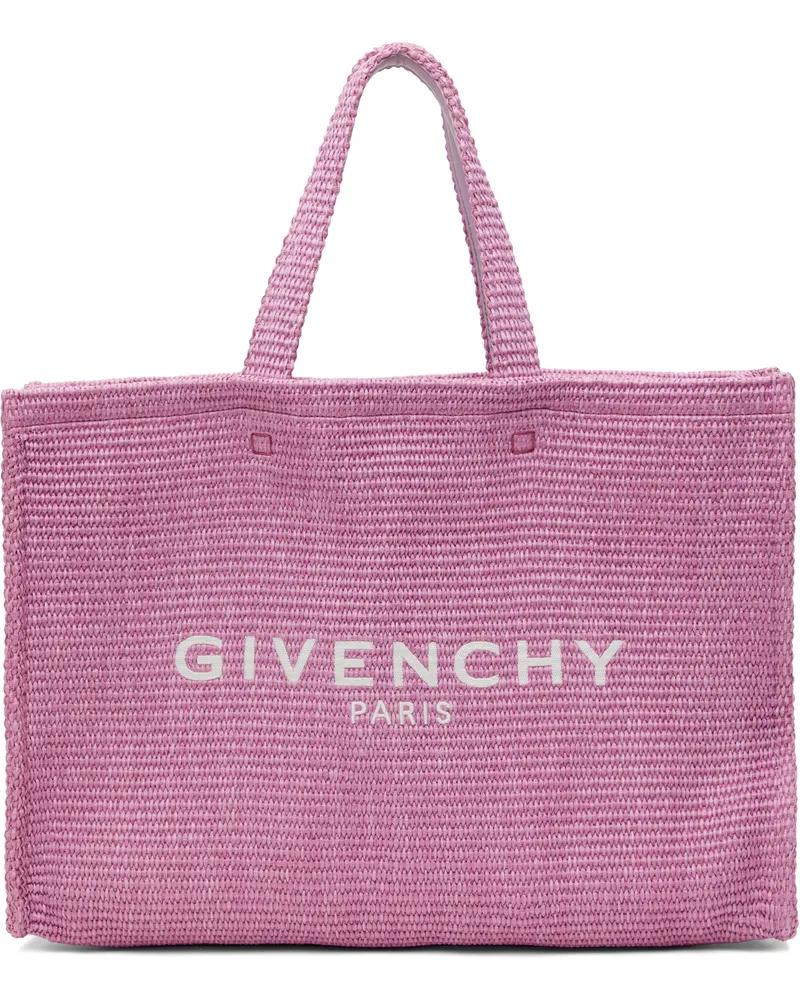 Givenchy Purple Medium G Tote 510-orchid