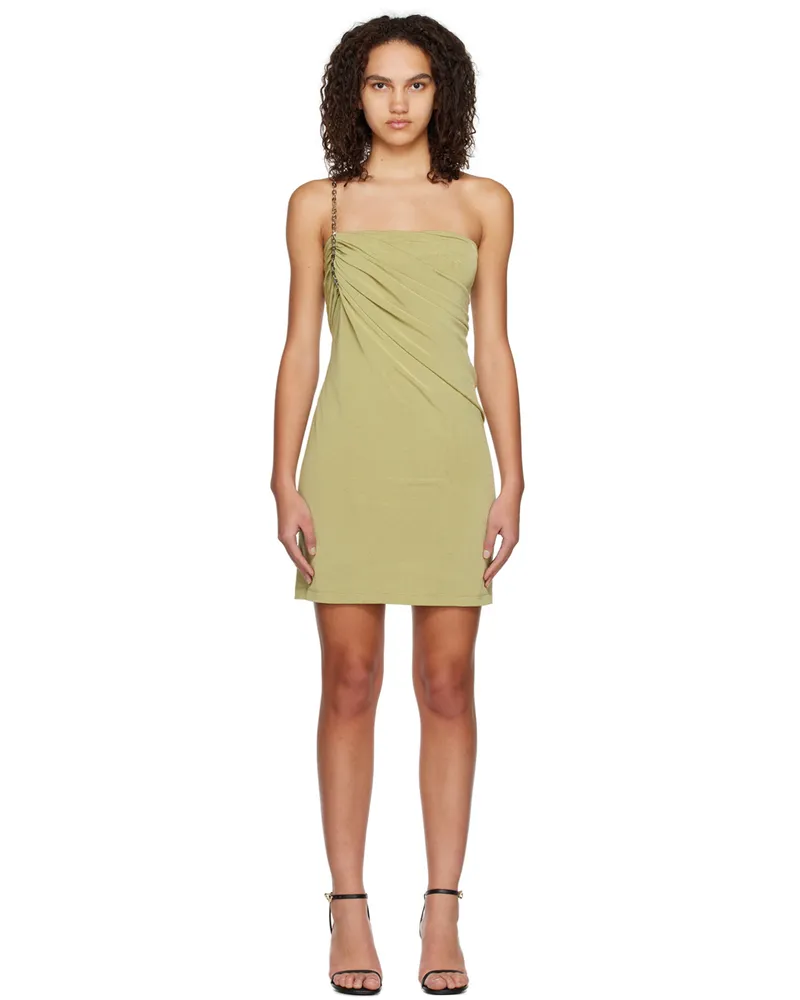 Givenchy Green Chain Minidress 339