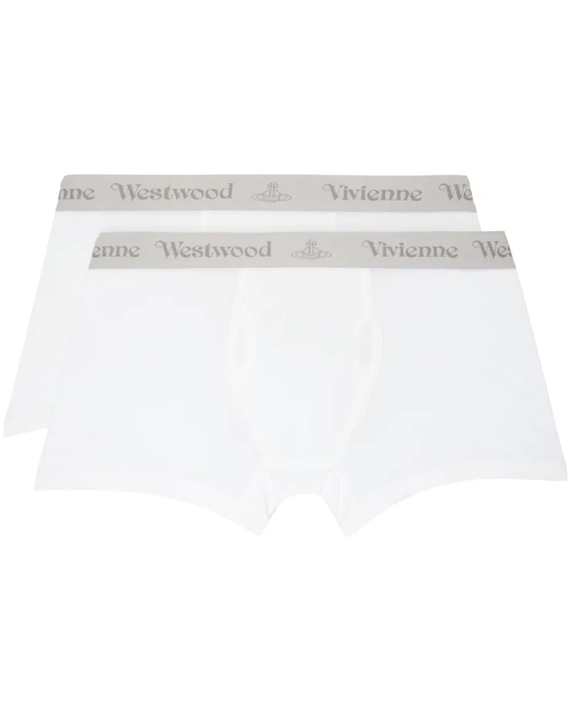 Vivienne Westwood Two-Pack White Boxer Briefs White
