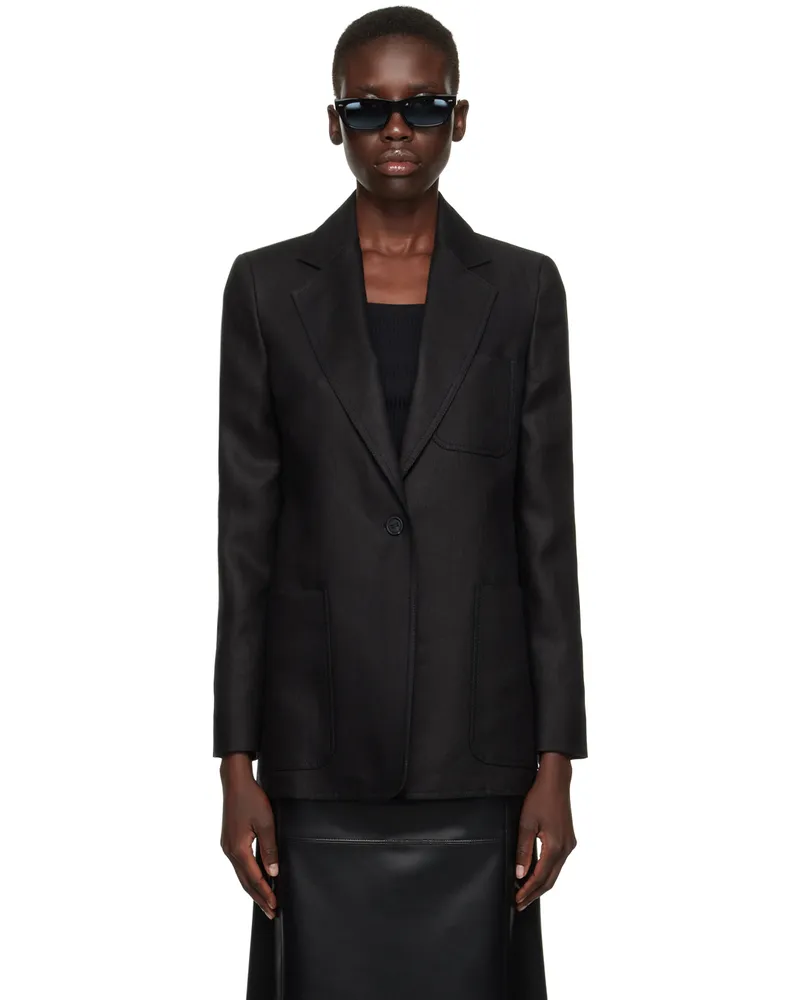 Max Mara Black Boemia Blazer 8