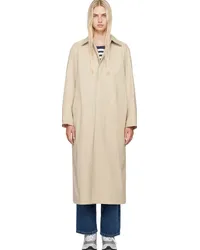 A.P.C. Beige Gaia Trench Coat Aae