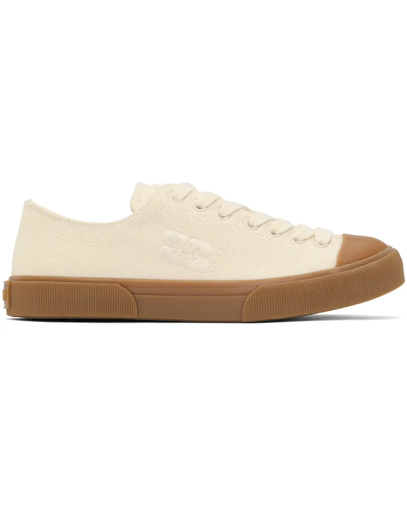 Ganni Off-White Classic Low Sneakers 135
