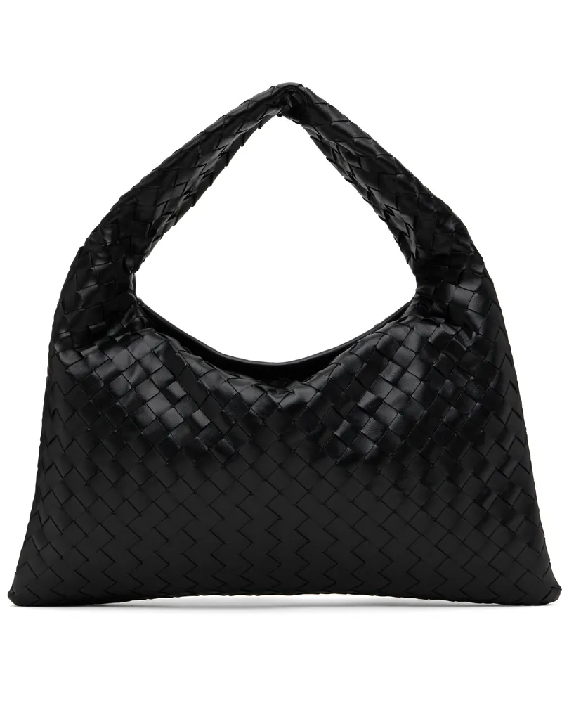 Bottega Veneta Black Small Hop Bag 1019
