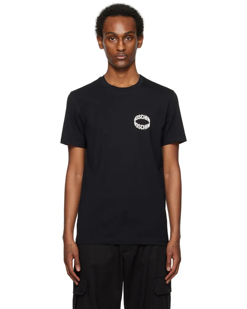 Moschino Black Loop T-Shirt A1555