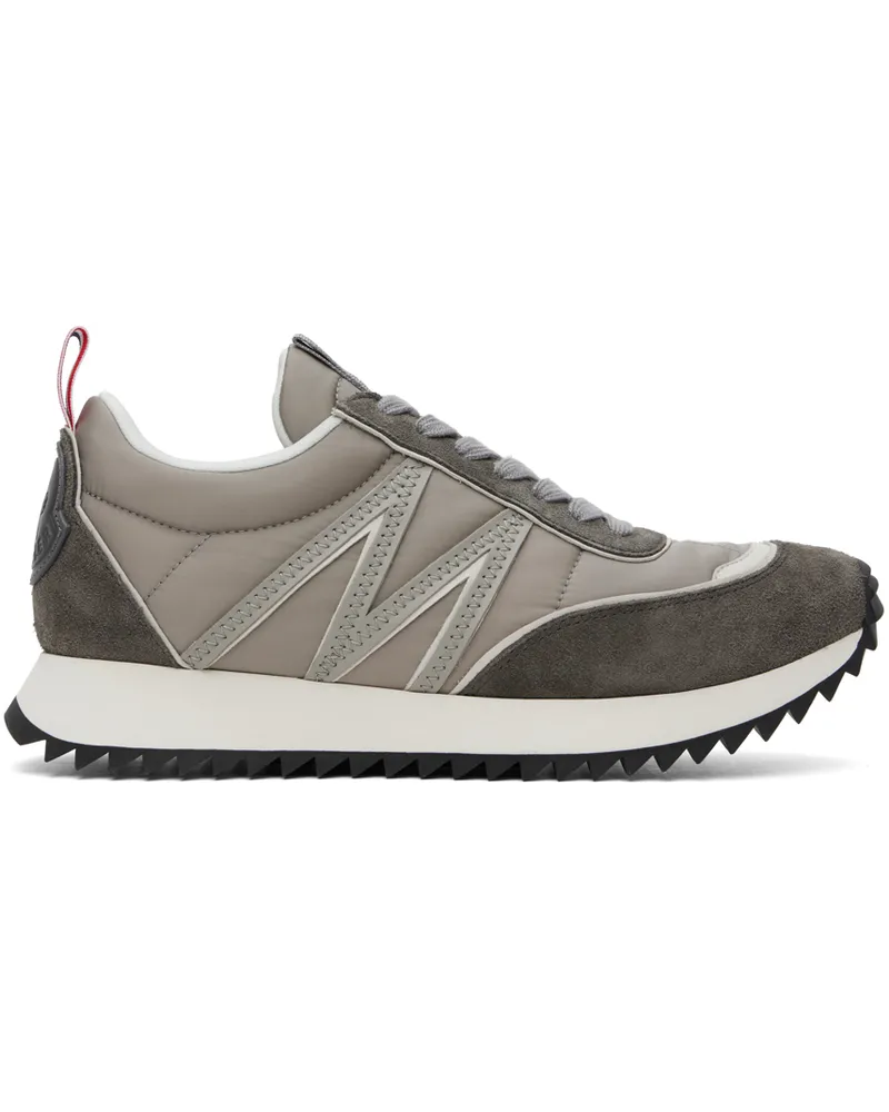 Moncler Gray Pacey Sneakers Grey