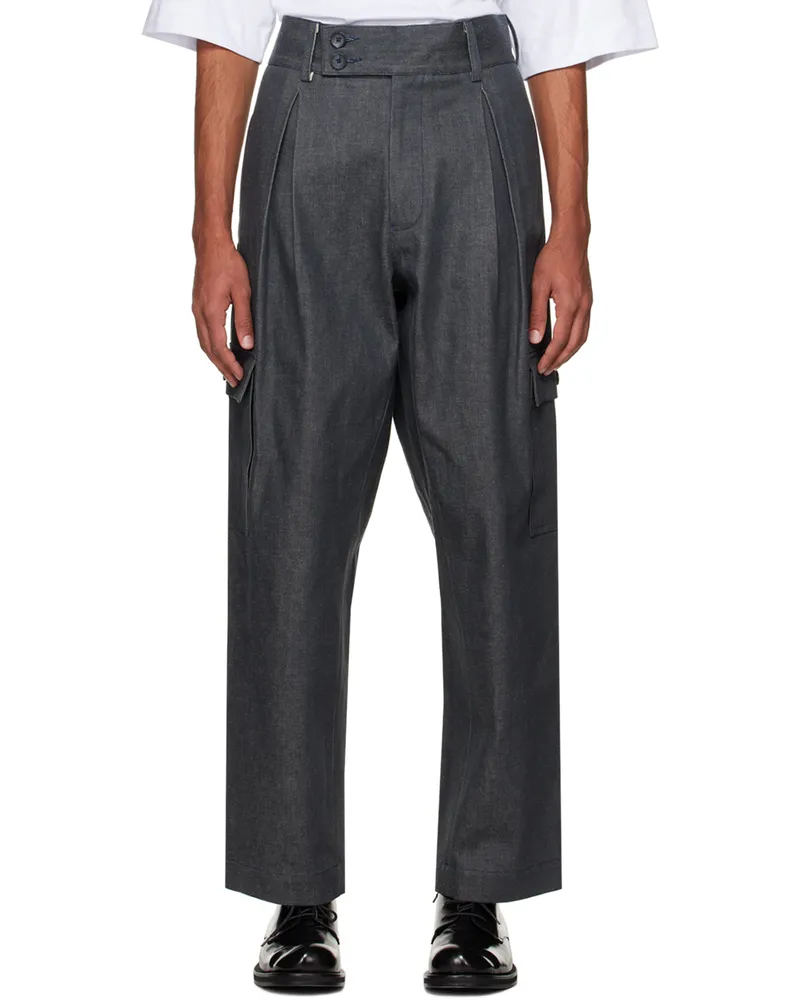 ABAGA VELLI Gray Guerrilla Jeans Grey