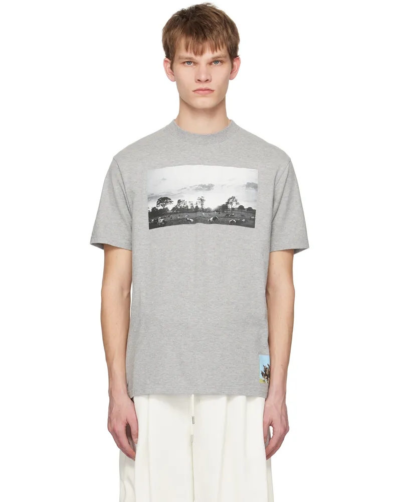 Undercover Gray Graphic T-Shirt Top