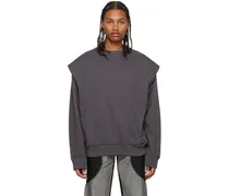 Gray Outline Sweatshirt