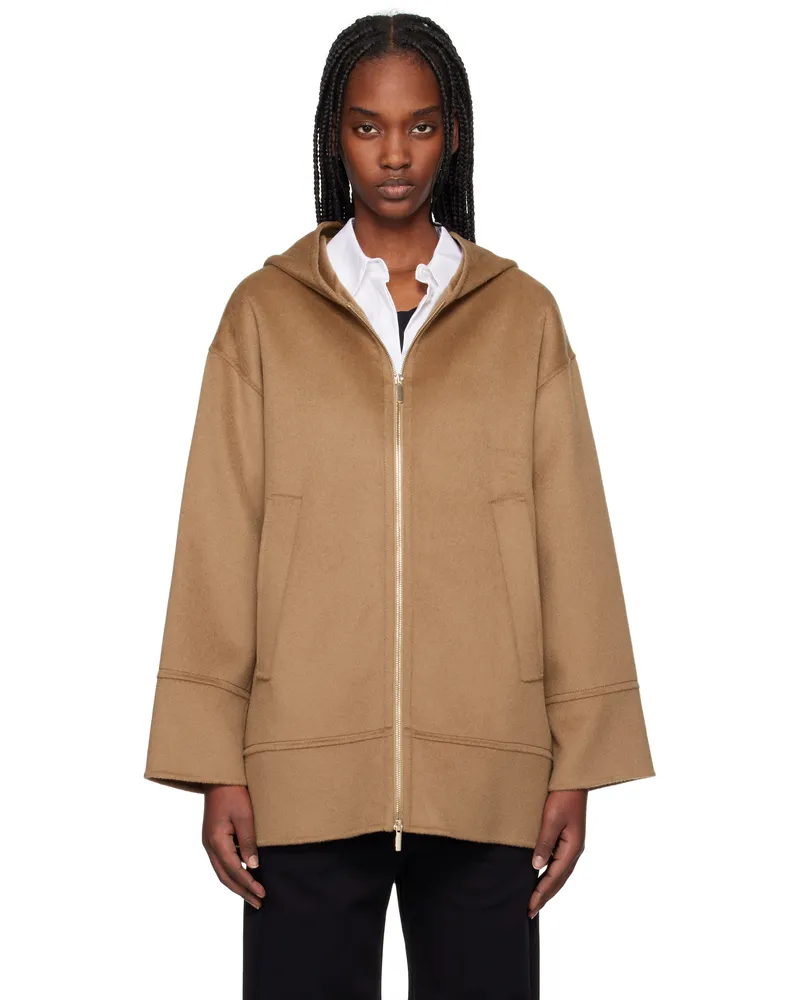 Max Mara Tan Cloe Jacket 001