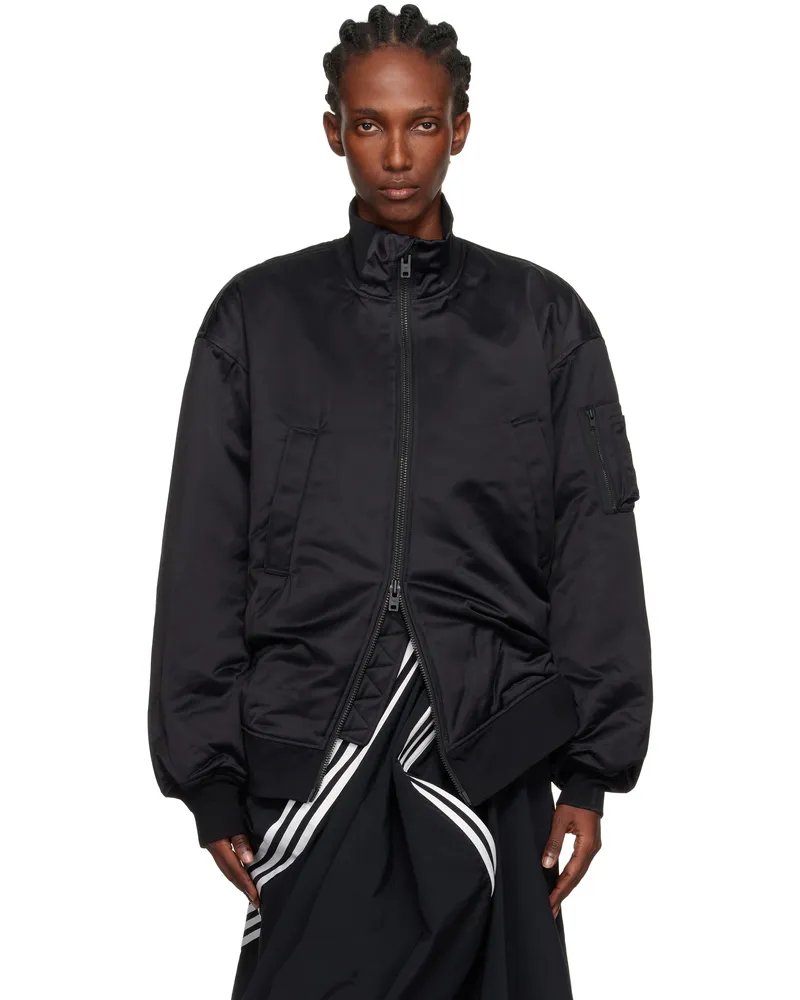 Y-3 Black 'Y-3 Bomber' Jacket Black