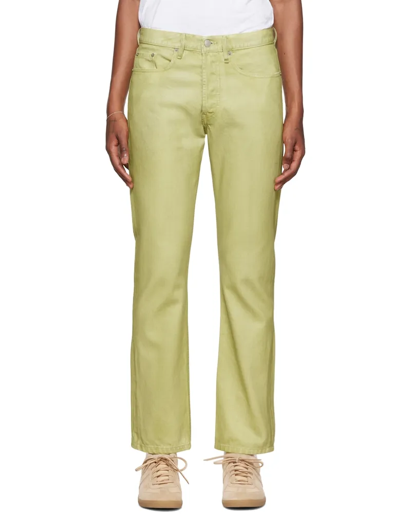 Dries van Noten Green Slim Jeans 206