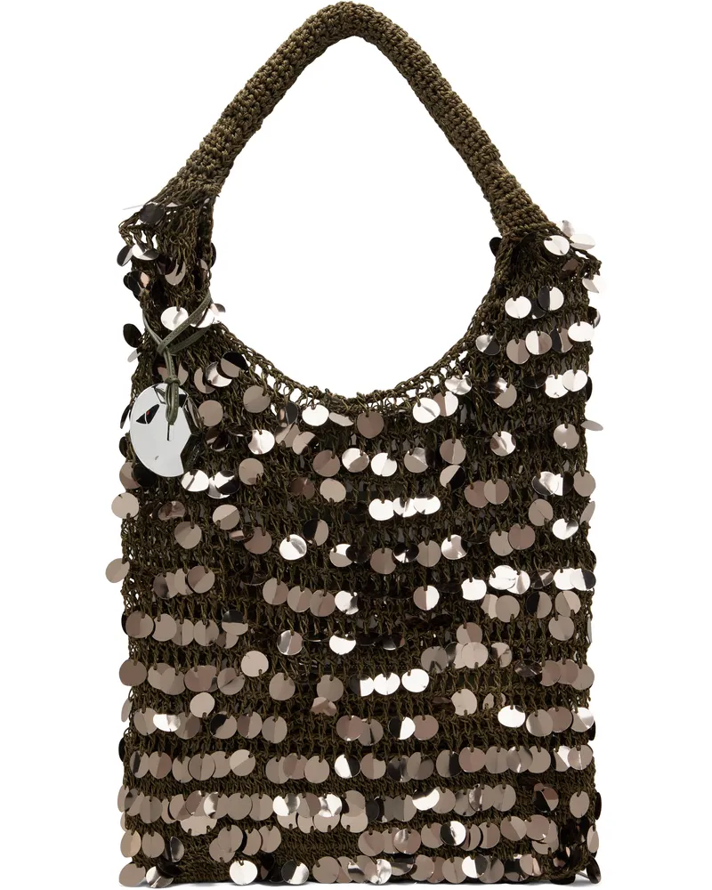 J.W.Anderson Gunmetal Sequin Bag 975