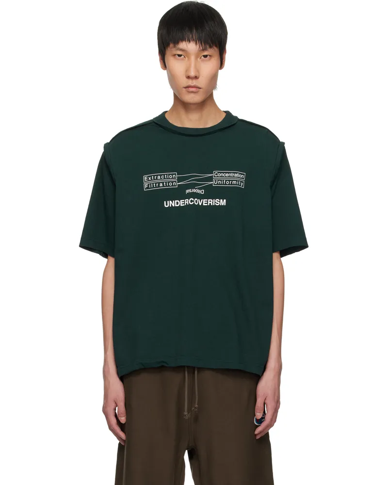 Undercover Green UP1E4808 T-shirt Green