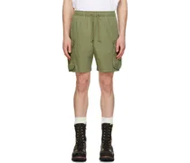 Green Garment-Dyed Shorts