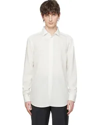 BARENA White Surian Faglio Shirt 510