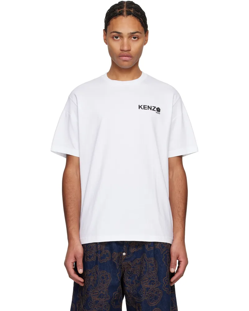 Kenzo White Kenzo Paris Boke Flower 2.0 T-shirt White