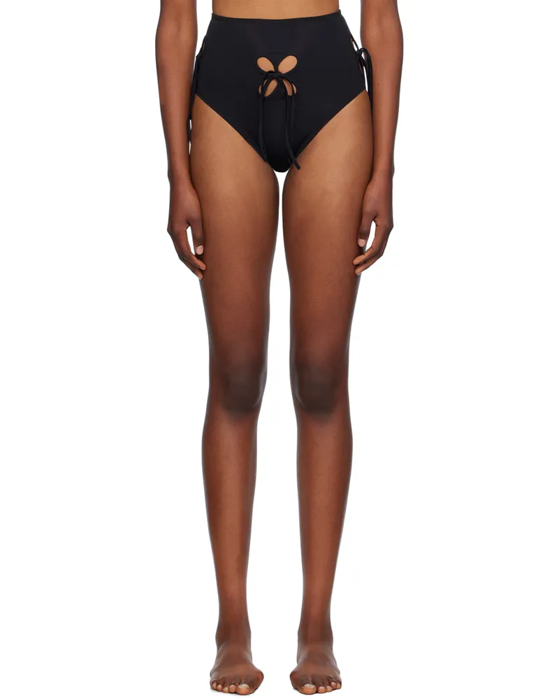 J.KIM Black Chilla Tankini Bottom Black