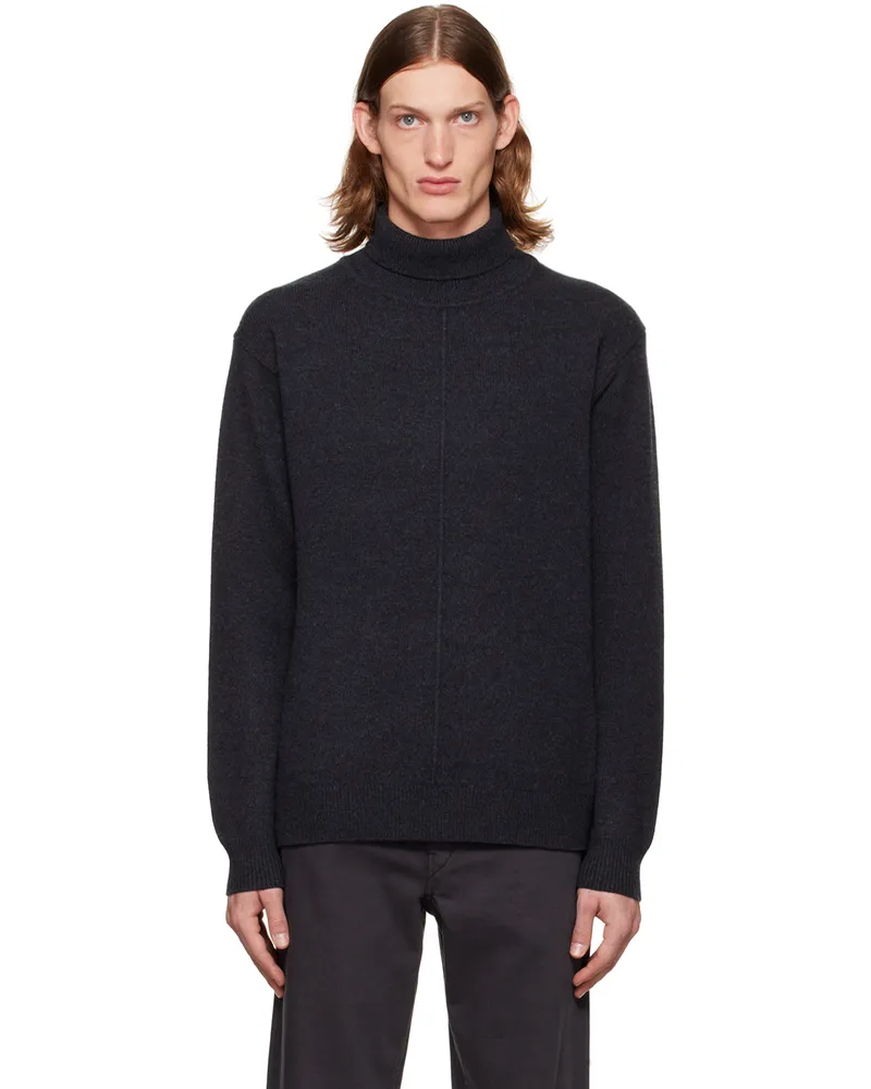 Joseph Gray Soft Wool Turtleneck 0210