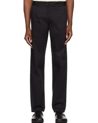 Universal Works Black Aston Trousers Black