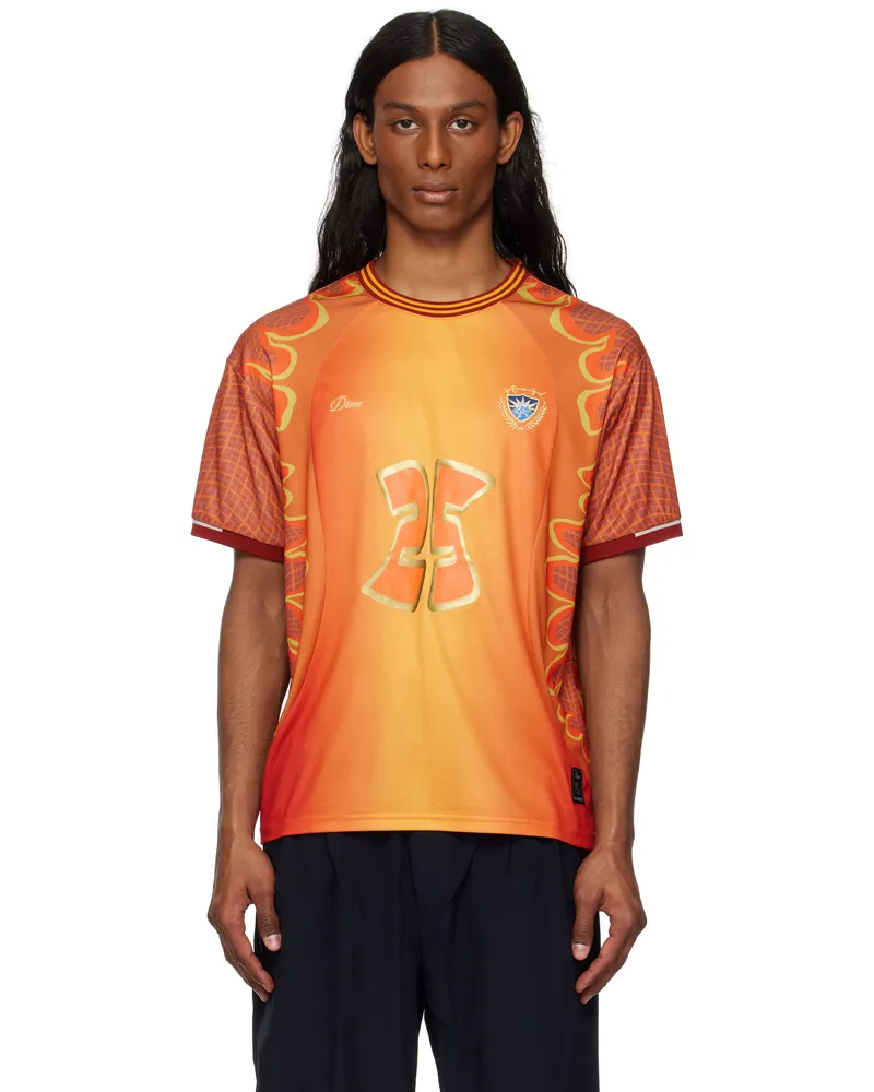 Dime Orange Holy Flame Jersey T-shirt Hell