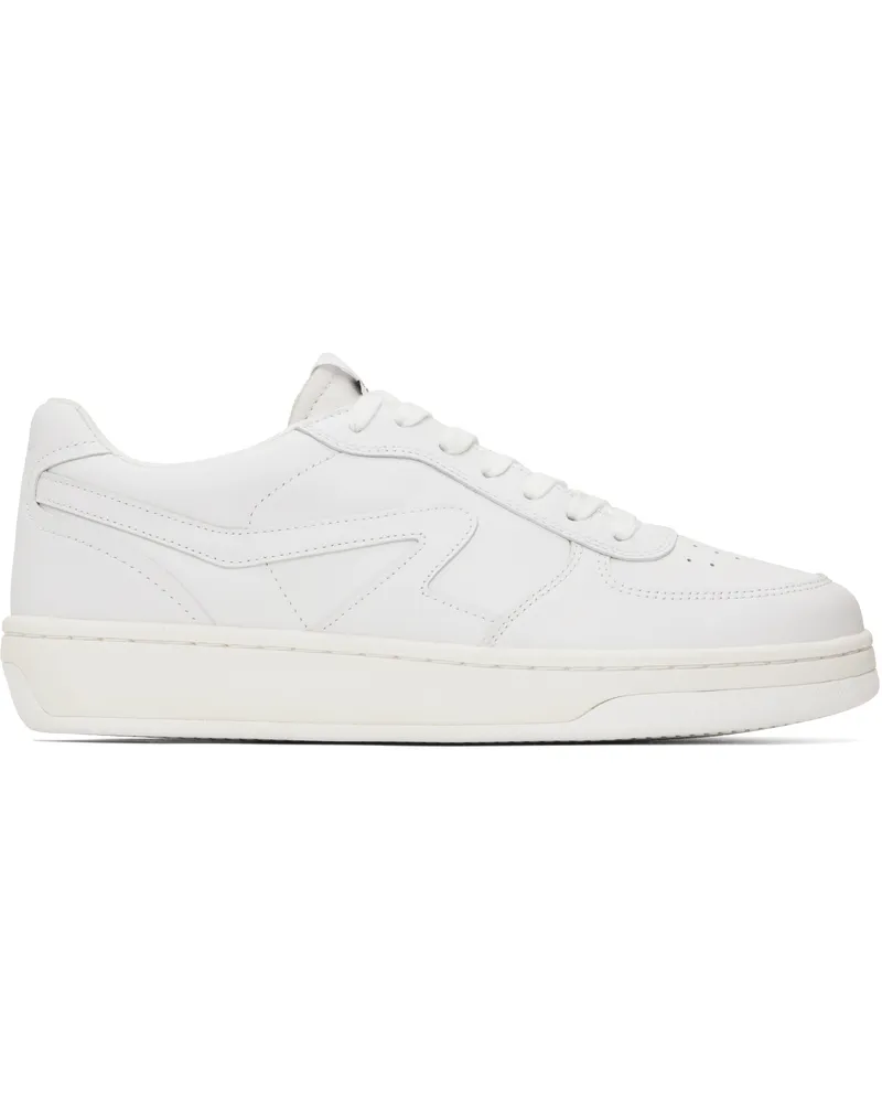 Rag & Bone White Retro Court Leather Sneakers Wht