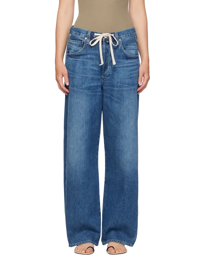 Citizens of humanity Indigo Brynn Drawstring Jeans Atla