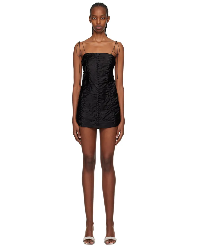 Anna October Black Angie Minidress Black
