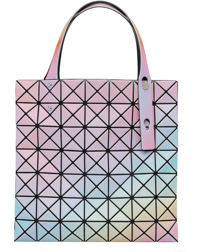 Issey Miyake Multicolor Illusion Tote 04-white