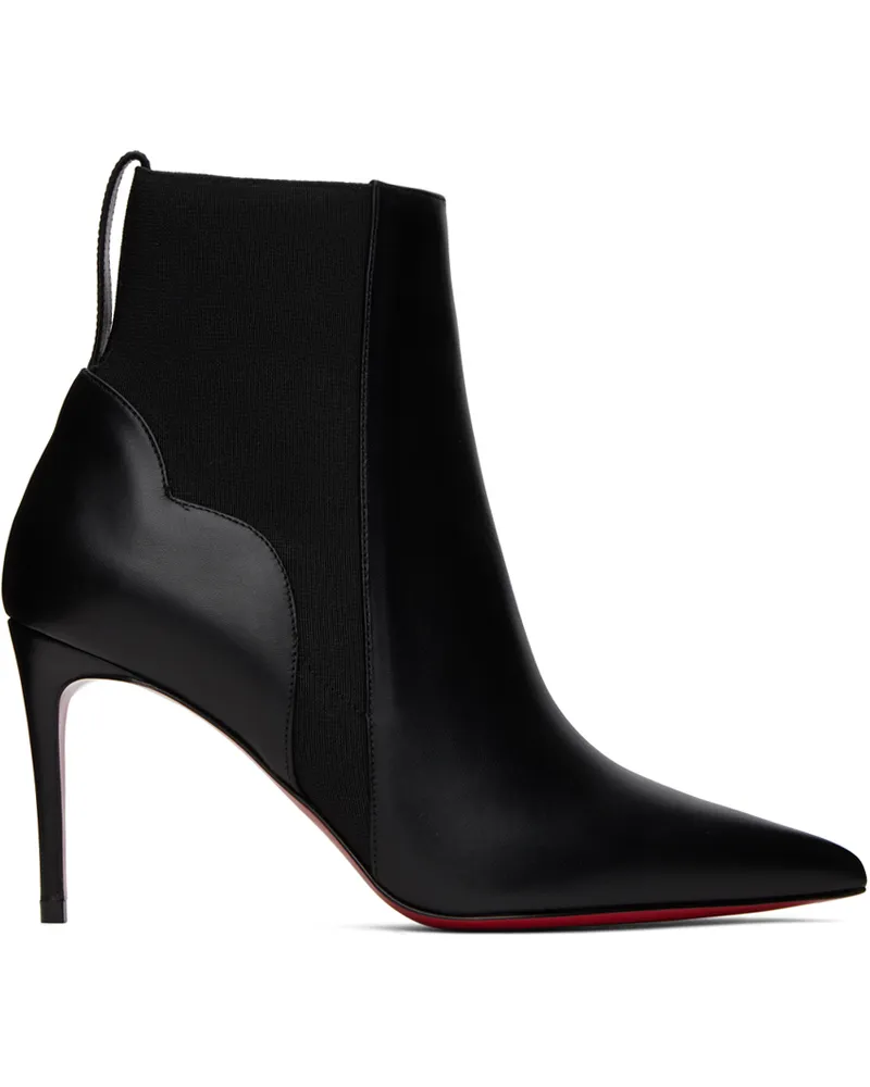Christian Louboutin Black Chick Chelsea Boots Bk01