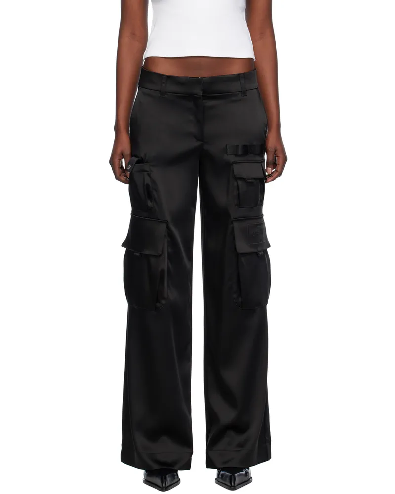 OFF-WHITE Black Toybox Trousers Black