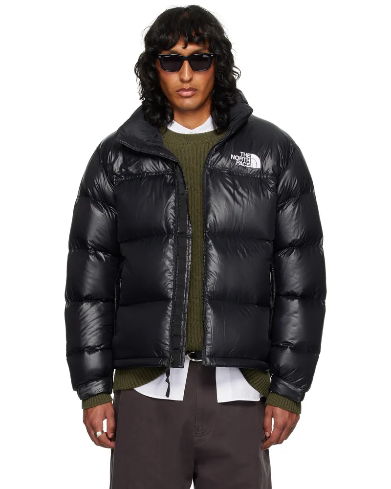 The North Face SSENSE Exclusive Black 1996 Retro Nuptse Down Jacket 38s