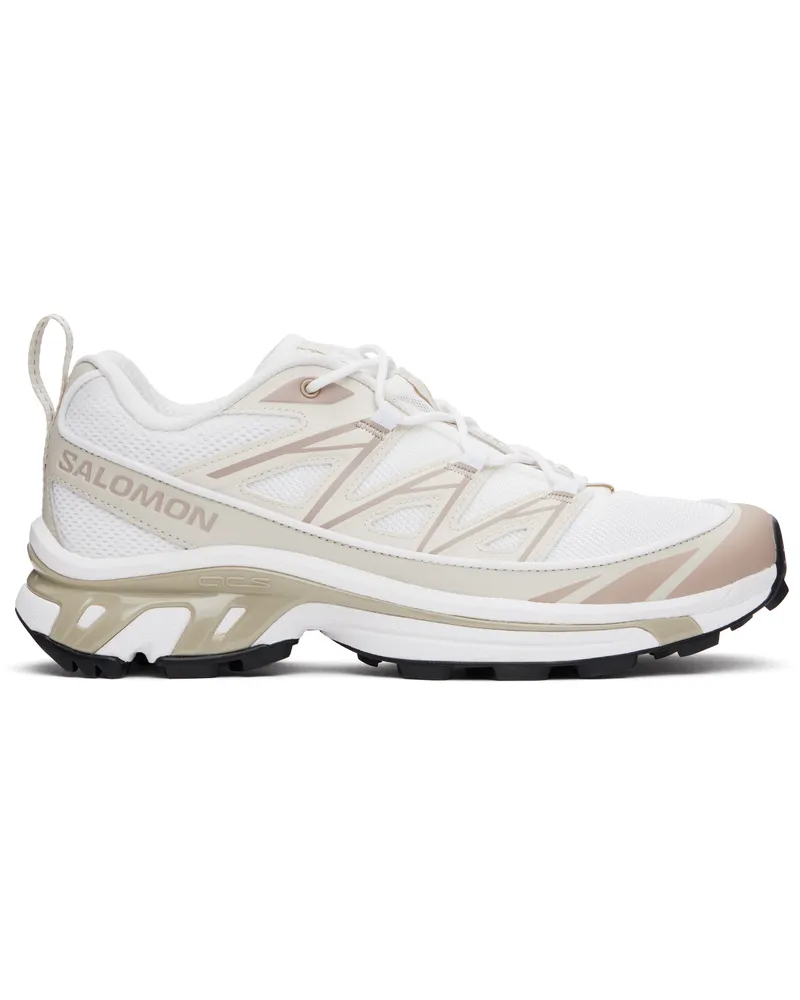 Salomon White & Beige XT-6 Expanse Sneakers White