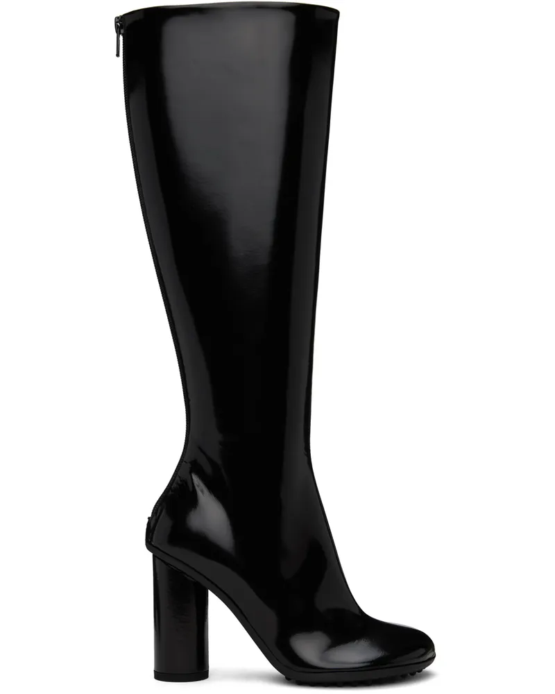 Bottega Veneta Black Atomic Tall Boots 1000